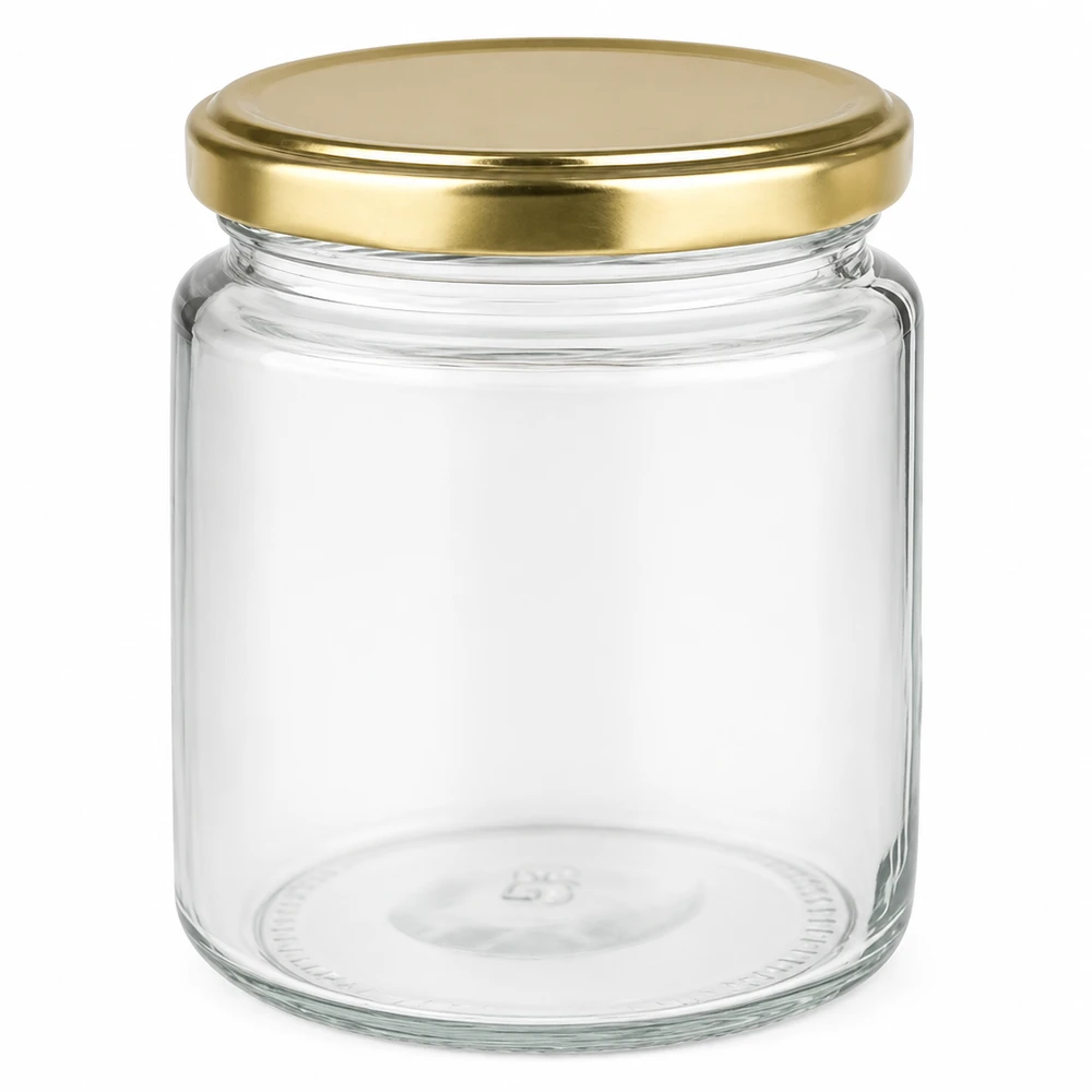 Pot à miel 350 g avec couvercle doré BasicSeal UNiTWIST
