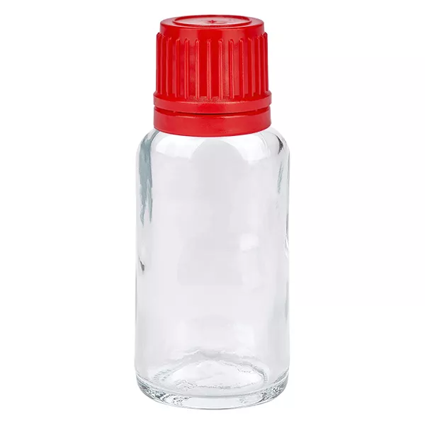 Flacon 20ml 11mm SV rouge OV ClearLine UT18/20