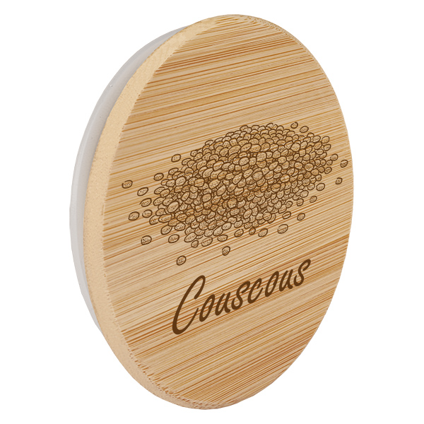 Boîte en bois « Couscous » pour WECK RR100