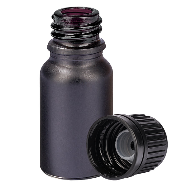 10ml (globul)flacon 3mm GR s. OV BlackL. UT18/10 10ml (globul)flacon 3mm GR s. OV BlackL. UT18/10