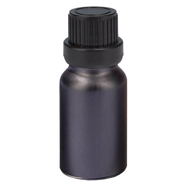 Flacon 10ml 11mm SV noir OV BlackLine UT18/10