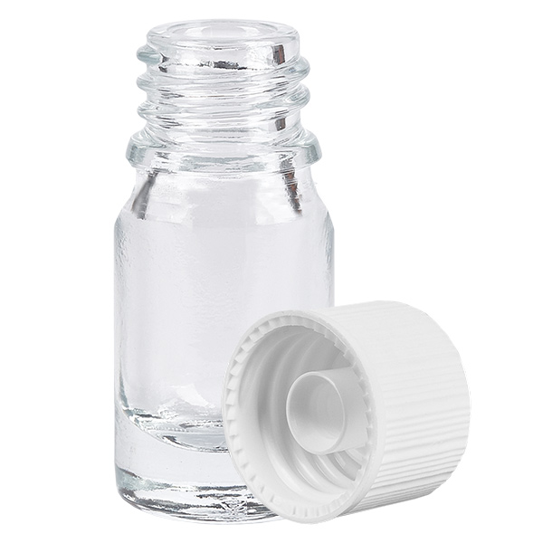 Flacon 5ml 11mm SV blanc STD ClearLine UT18/5 Flacon 5ml 11mm SV blanc STD ClearLine UT18/5