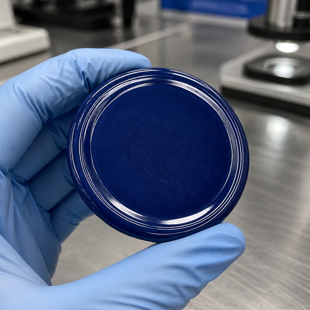 Couvercle à vis BasicSeal bleu foncé 82 mm TO82 pour confitures et conserves UNiTWIST