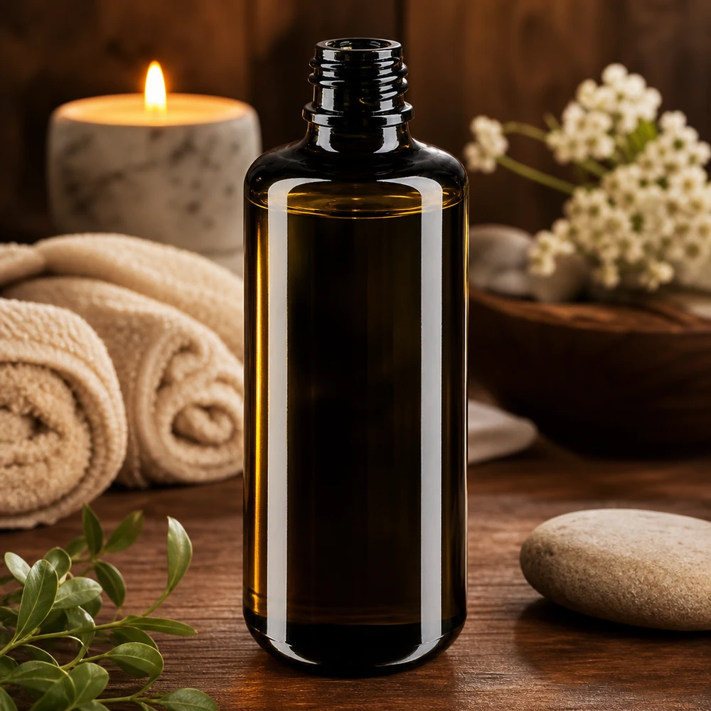 Flacon en verre violet 100 ml DIN18 (verre Miron) Flacon compte-gouttes Orion 100ml en verre violet foncé, idéal pour la cosmétique et la médecine naturelle.