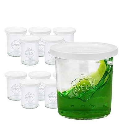 WECK Sets avec couvercle fraîcheur
