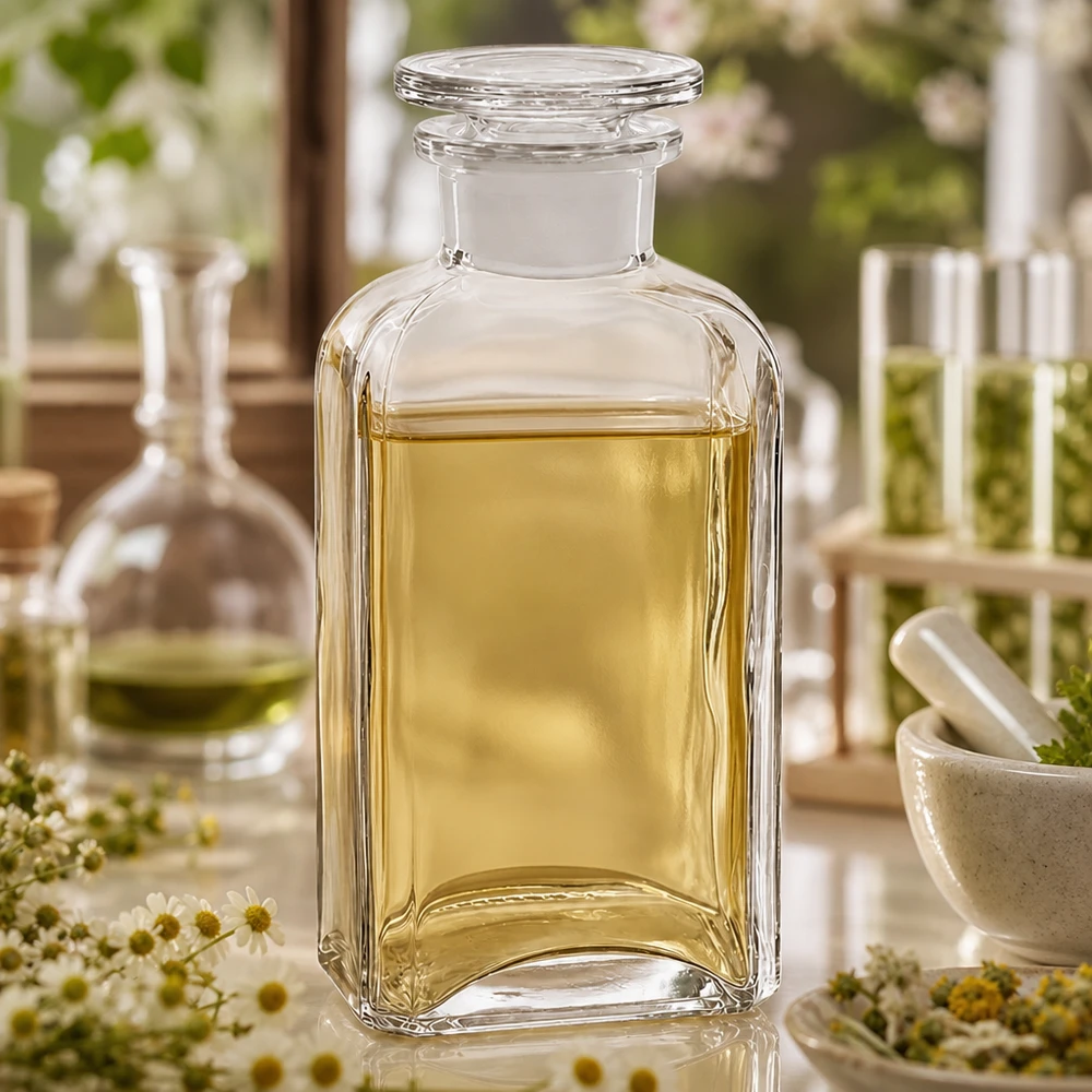Bouteille carrée 250ml claire Bouchon en verre à col large Flacon en verre transparent de forme carrée, d'une contenance de 250 ml, muni d'un bouchon en verre, destiné aux applications de laboratoire et à l'aromathérapie