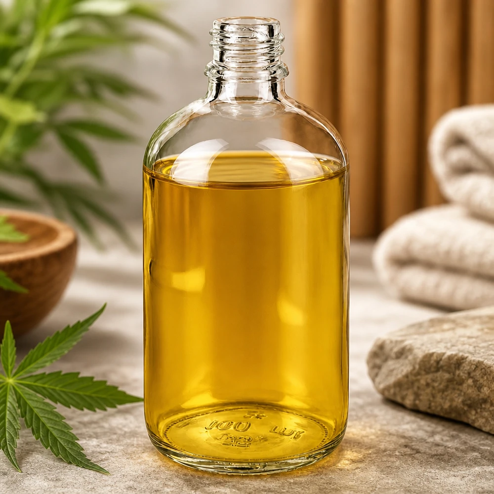 Flacon compte-gouttes 100 ml DIN18 - verre clair Bouteille de pharmacie ApoGlas de 100 ml en verre ambré pour la protection contre les UV et l'oxydation