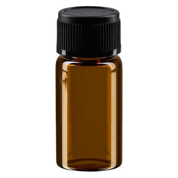 Mini-flacon 3ml brun Ku.-V. noir UT13/3 UNiTWIST