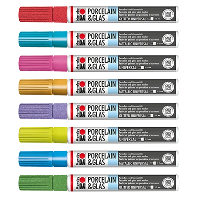 Crayons à peindre le verre