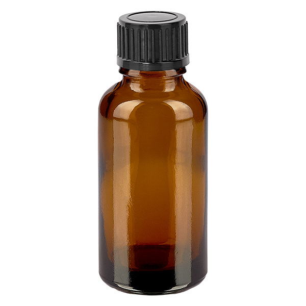 Flacon 30ml 11mm SV noir STD BrownLine UT18/30