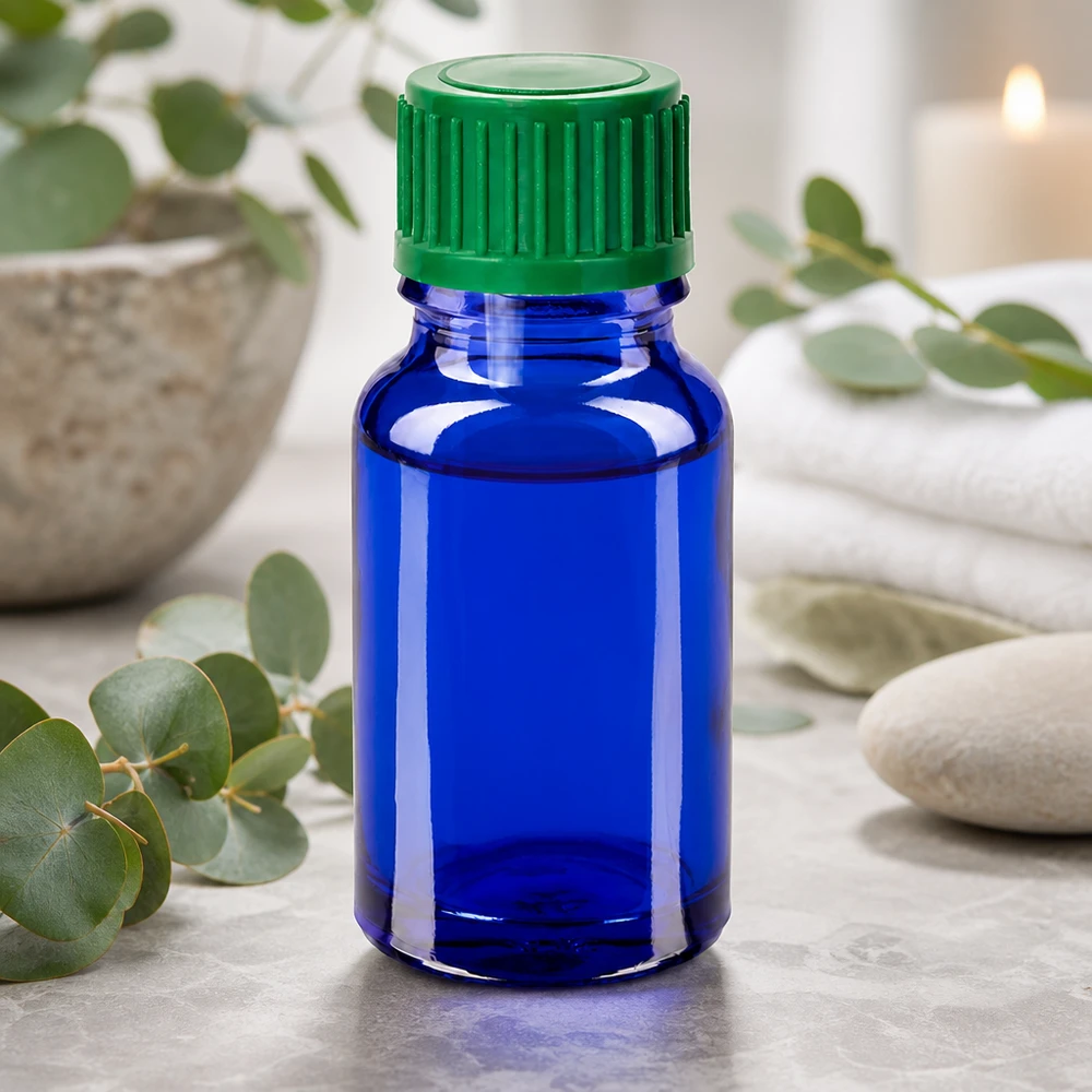 10ml Flacon compte-goutte 0.8mm vert STD BlueLine UT18/10 Flacon en verre bleu robuste de 10 ml avec système de goutte à goutte pratique pour une utilisation professionnelle