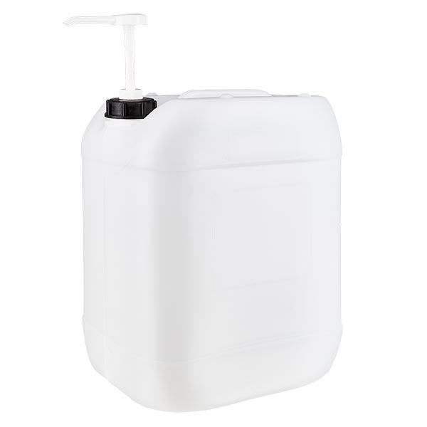 Jerrican de 20 litres avec pompe doseuse Jerrican de 20 litres avec pompe doseuse