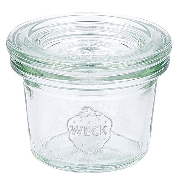 35ml bocal conique avec bouchon en verre WECK RR40