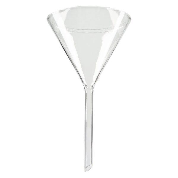 Entonnoir Ø 80mm - verre sodocalcique - angle 60° Entonnoir Ø 80mm - verre sodocalcique - angle 60°