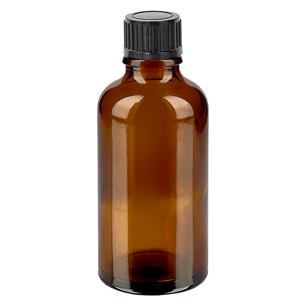 Flacon 50ml 11mm SV noir STD BrownLine UT18/50