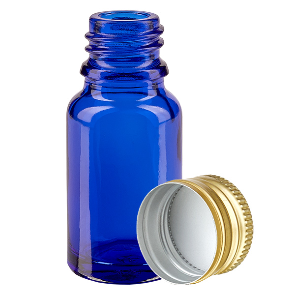 Flacon 10ml 11mm SV alu-or STD BlueL. UT18/10