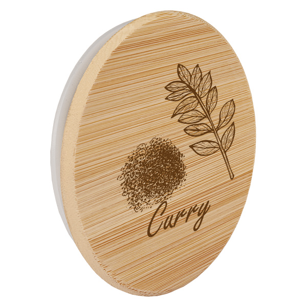 Bouchon en bois « Curry » pour WECK RR60