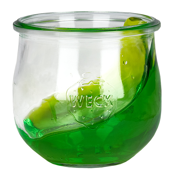 Lot de 12 pots Weck 370ml verre tulipe