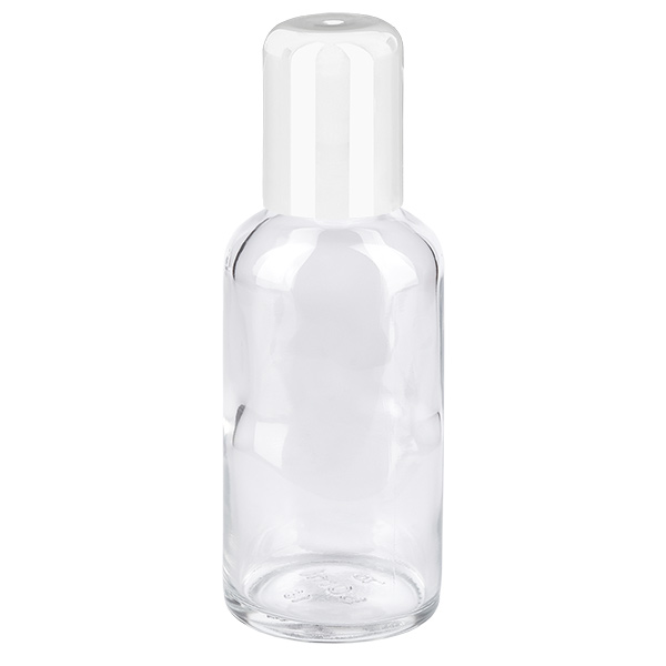 Flacon Roll-On 50ml blanc STD ClearLine UT18/50 Flacon Roll-On 50ml blanc STD ClearLine UT18/50