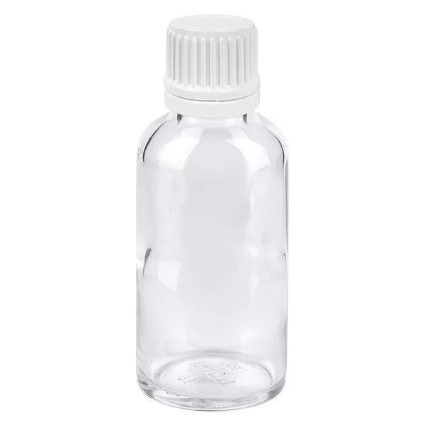 Flacon compte-goutte 30ml 0.7mm blanc OV ClearLine UT18/30 Flacon compte-goutte 30ml 0.7mm blanc OV ClearLine UT18/30