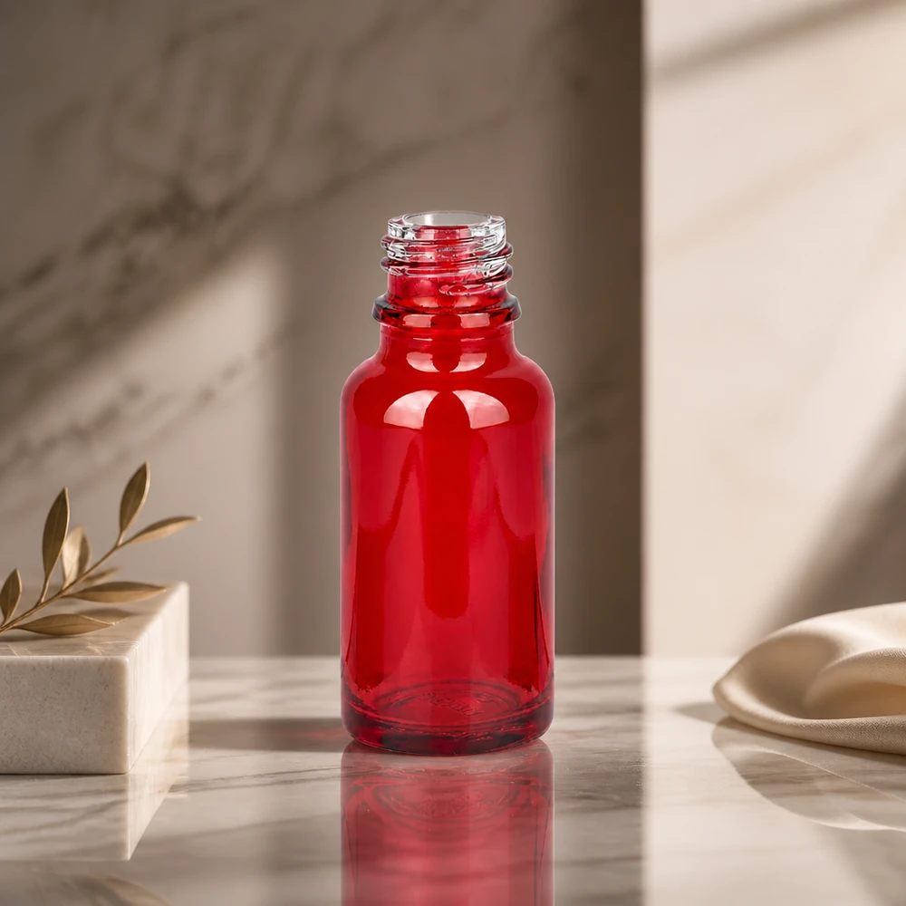 Bouteille de pharmacie RedLine 20ml UT18/20 UNiTWIST avec matériau en verre robuste pour une conservation sûre