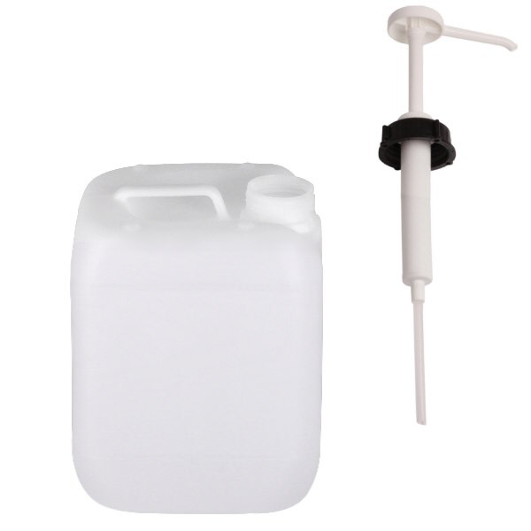 Jerrican de 5 litres avec pompe doseuse Jerrican de 5 litres avec pompe doseuse