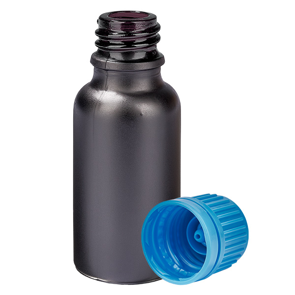 Flacon 20ml 11mm SV bleu OV BlackLine UT18/20