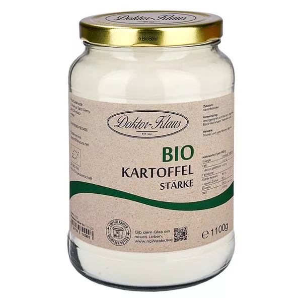 1100g Fécule de pomme de terre bio Doktor-Klaus noWaste