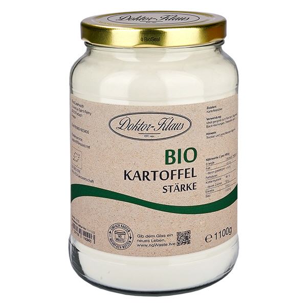 1100g Fécule de pomme de terre bio Doktor-Klaus noWaste 1100g Fécule de pomme de terre bio Doktor-Klaus noWaste