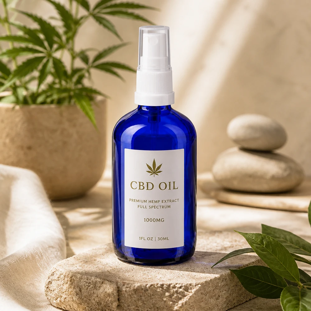 Flacon de pharmacie bleu 100ml embout spray blanc Flacon en verre bleu cobalt de 100 ml avec vaporisateur à pompe, idéal pour les huiles essentielles et les extraits de plantes médicinales