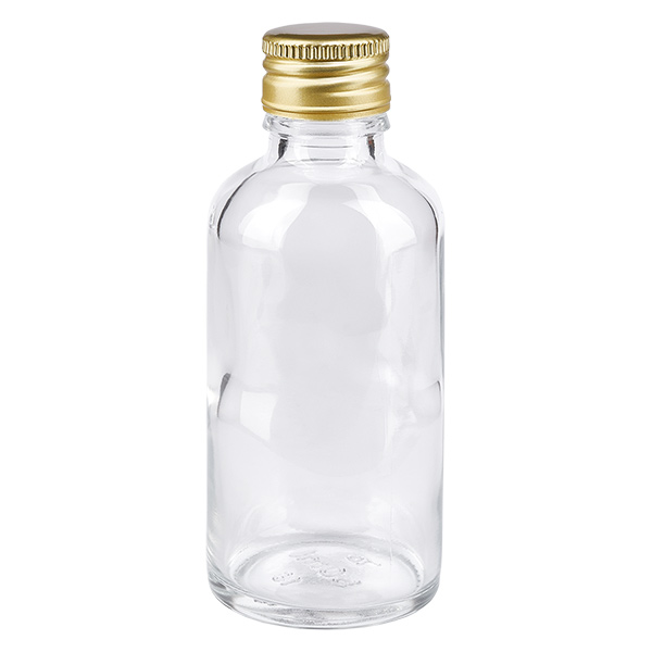 Bouteille 50ml 11mm SV alu-or STD ClearL. UT18/50