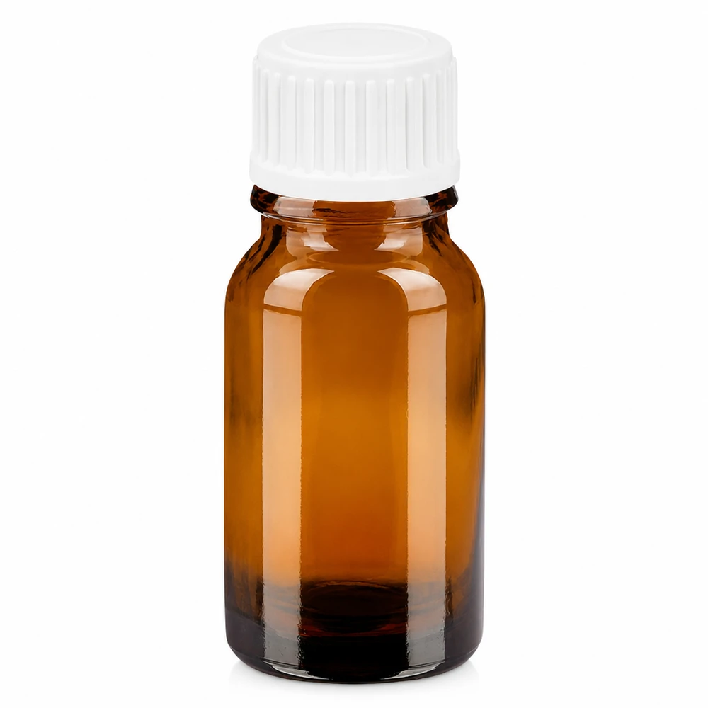 10ml flacon compte-gouttes 0.9mm blanc STD BrownLine UT18/10 Flacon compte-gouttes compact de 10ml BrownLine pour l'aromathérapie et les applications pharmaceutiques
