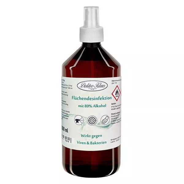Désinfectant pour surfaces Spray 1000ml Doktor-Klaus