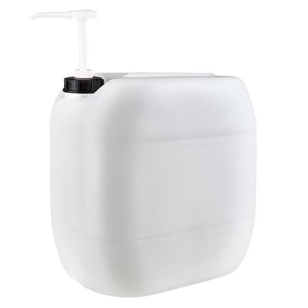 Jerrican de 30 litres avec pompe doseuse Jerrican de 30 litres avec pompe doseuse