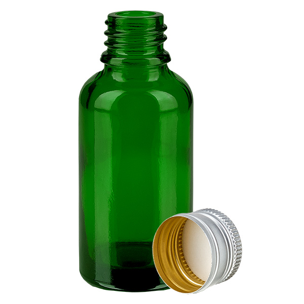 Flacon 20ml 11mm SV alu-argent STD GreenL.UT18/20