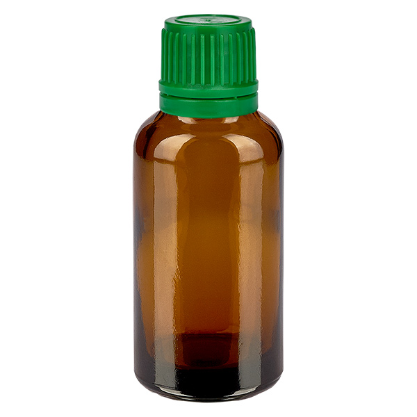 Flacon 30ml 11mm SV vert OV BrownLine UT18/30