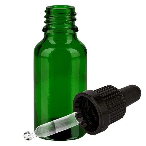 Flacon à pipette 20ml noir OV GreenLine UT18/20 Flacon à pipette 20ml noir OV GreenLine UT18/20