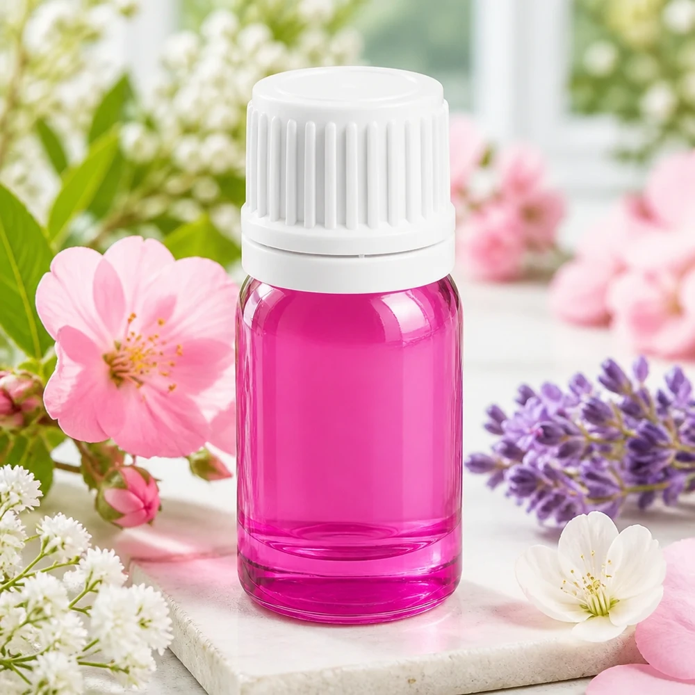 Flacon 5ml bouchon à vis 11mm blanc Originalité bouchon à vis PurpleLine UT18/5 Le flacon en verre violet de 5 ml protège de manière optimale les ingrédients sensibles à la lumière contre les rayons UV