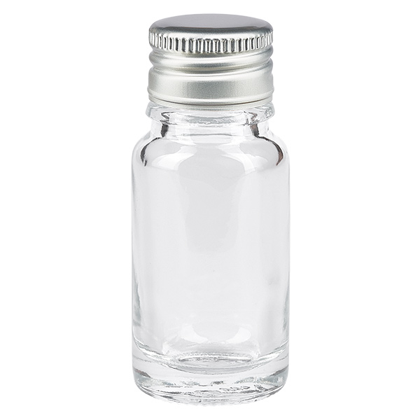 Flacon 10ml 11mm SV alu-argent STD ClearL.UT18/10