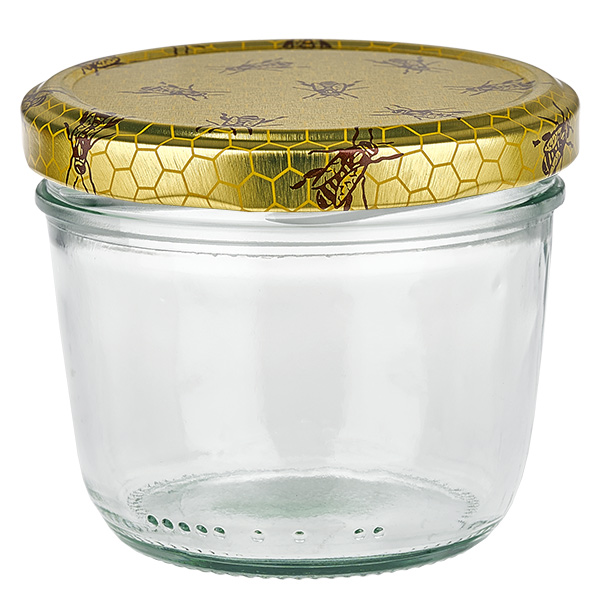 230ml Verre conique avec couvercle BasicSeal nid d&#039;abeilles UNiTWIST