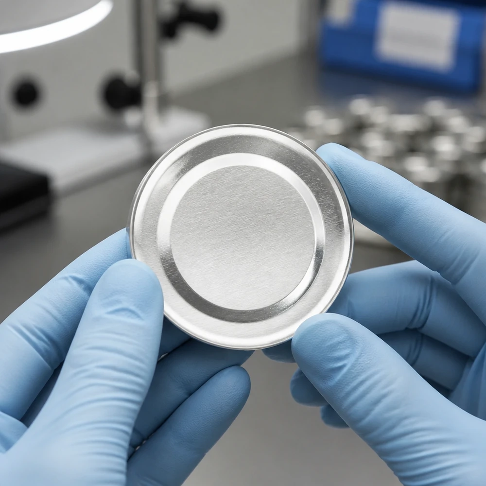 Contrôle professionnel des opercules BasicSeal en argent TO43 43 mm UNiTWIST