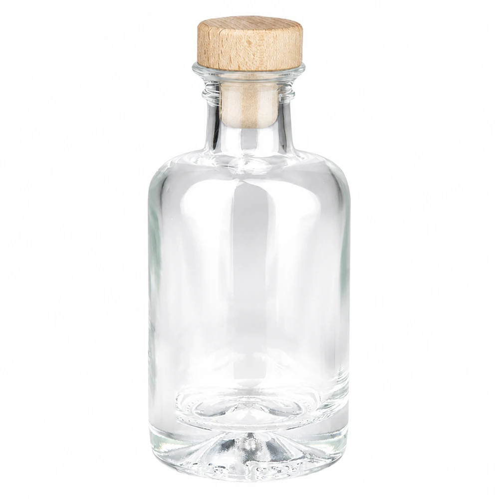Flacon à pharmacie « Sofia » 100 ml avec bouchon en bois UNiTWIST®