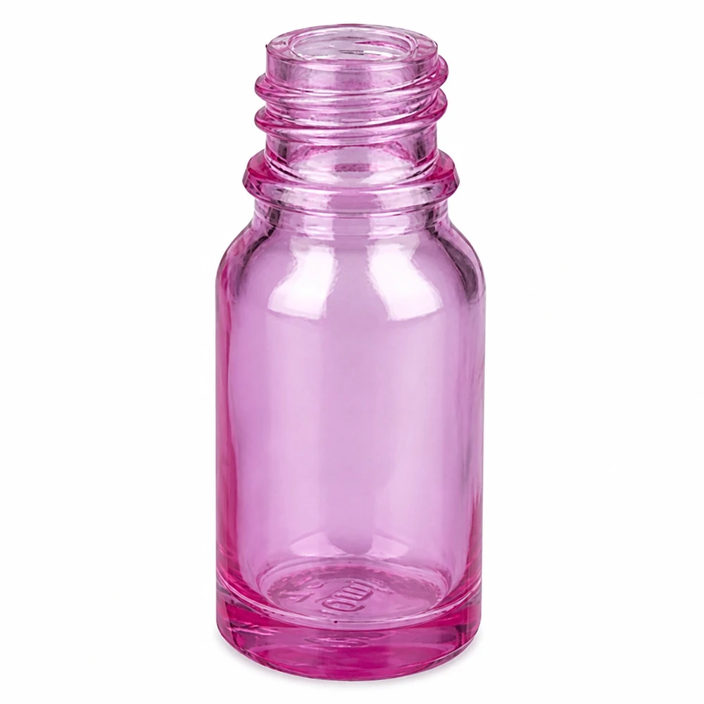 Vaporisateur 10ml blanc/transparent standard PurpleLine UT18/10 Bouteille cosmétique maniable de 10ml à visser dans une teinte violette moderne