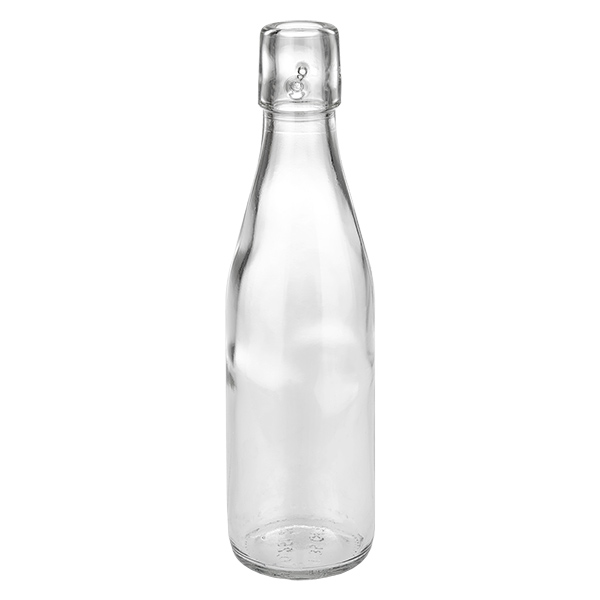 Bouteille en verre de 250 ml sans bouchon mécanique UNiTWIST