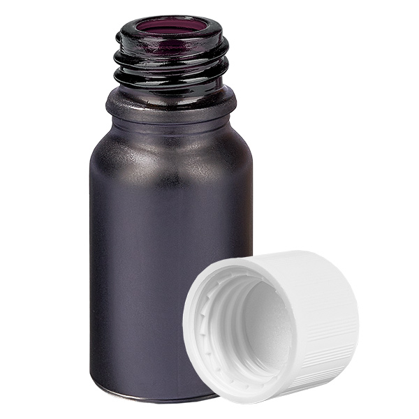 Flacon 10ml 11mm SV w. STD KiSi BlackLine UT18/10