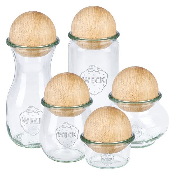 UNiTWIST Sphère en bois (hêtre) pour WECK RR80