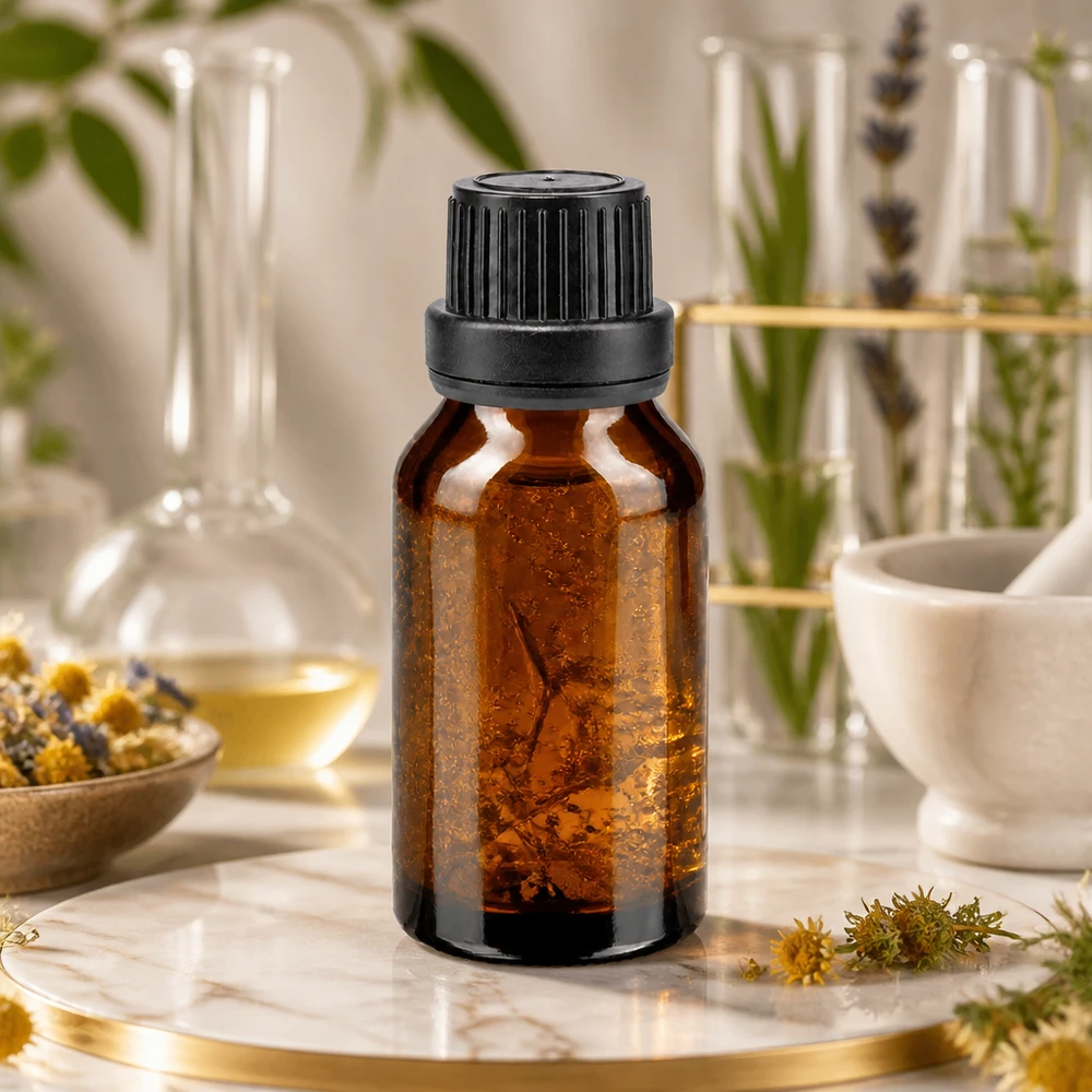 flacon à pharmacie brun 15ml bouchon inviolable 2mm noir bouchon inviolabilité Flacon de pharmacie compact de 15 ml en verre ambré avec bouchon compte-gouttes de 2 mm pour les cosmétiques naturels et les teintures
