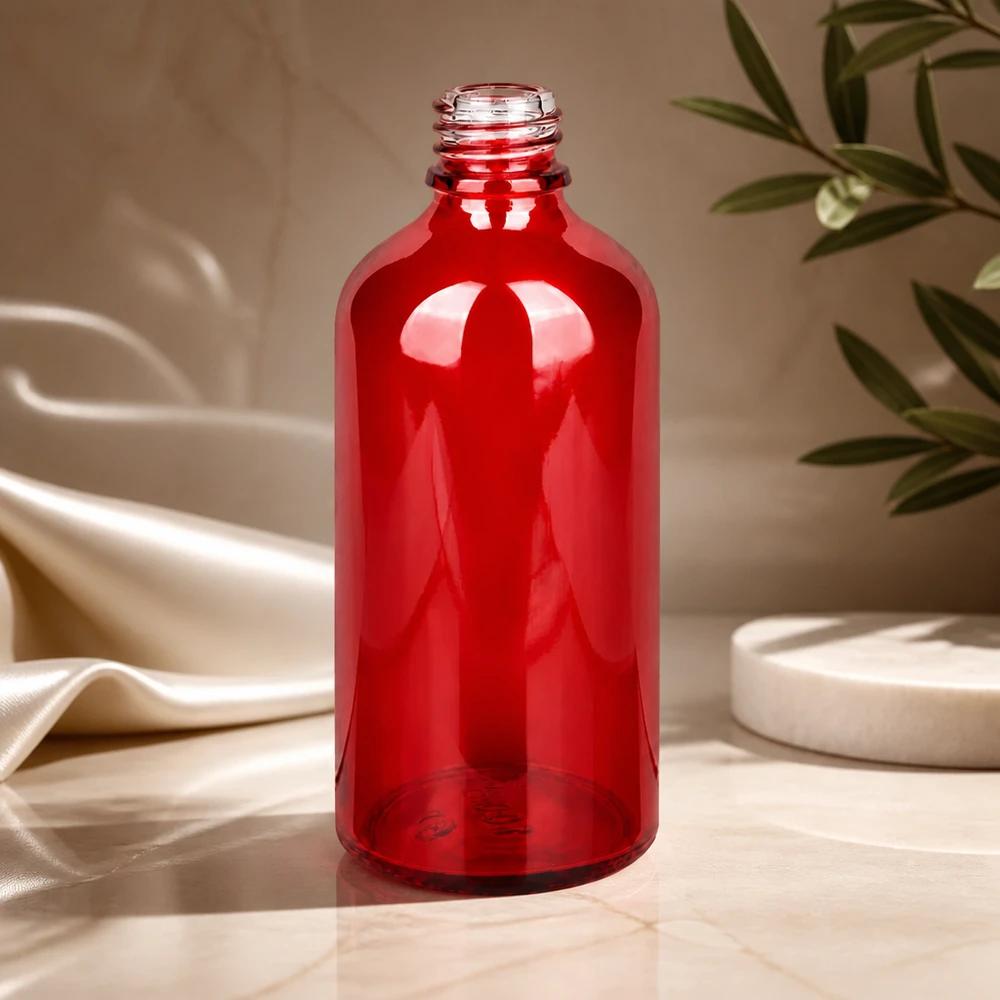 Flacon à pharmacie 100ml RedLine UT18/100 UNiTWIST Bouteille de pharmacie RedLine polyvalente de 100 ml pour les sérums cosmétiques DIY, les huiles et les teintures maison