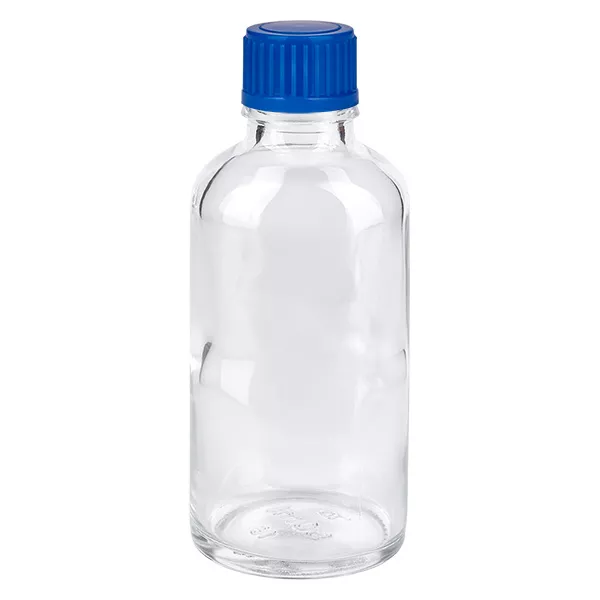 Flacon de 50ml 11mm SV bleu STD ClearLine UT18/50