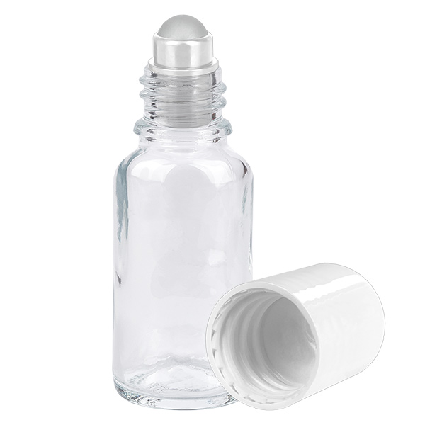 Flacon Roll-On 20ml blanc STD ClearLine UT18/20 Flacon Roll-On 20ml blanc STD ClearLine UT18/20